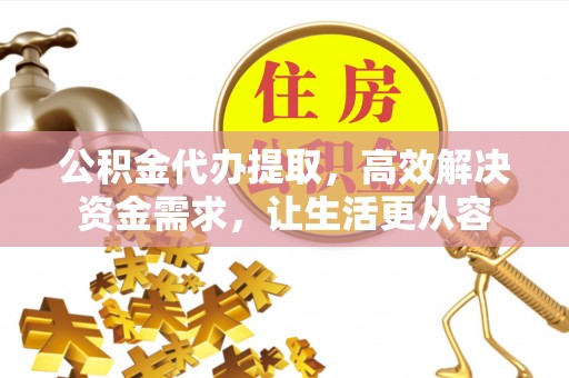 涞水公积金代办提取，高效解决资金需求，让生活更从容